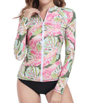 Axesea Long Sleeve Zip UPF 50 Rash Guard