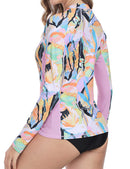 Axesea Long Sleeve Zip UPF 50 Rash Guard