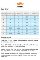 Axesea Women Rash Guard UPF50+ Long Sleeve Swimsuit