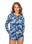 Axesea Feeling Nature Hoodie Rash Guard Top