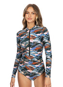 Axesea Feeling Nature One Piece Swimsuit