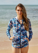 Axesea Feeling Nature Hoodie Rash Guard Top