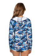 Axesea Feeling Nature Hoodie Rash Guard Top