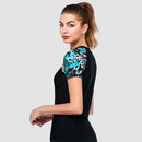 Women Short Sleeve UPF 50 Rash Guard — Wild Reverie