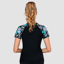 Women Short Sleeve UPF 50 Rash Guard — Wild Reverie