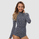 Sur-A Long Sleeve One Piece Swimsuit — Origin - AXESEA