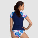 PRESALE — Women Short Sleeve UPF 50 Rash Guard — Mystery - AXESEA