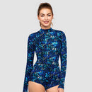 Sur-A Long Sleeve One Piece Swimsuit — Origin