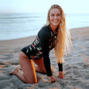 Sur-A Long Sleeve Zip UPF 50 Rash Guard — Tide