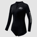 2mm Long Sleeve Bikini Cut Bottom Womens Wetsuit - AXESEA