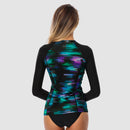 Sur-A Long Sleeve Zip UPF 50 Rash Guard — Tide