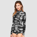 Sur-A Long Sleeve One Piece Swimsuit — Tide