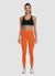 Newborn High Waist Yoga Leggings 25” — Orange