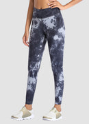 Newborn High Waist Yoga Leggings 25” — Tie Dye