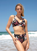 Flora High Waist Biniki Sets—Italy Artist x Axesea