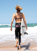 Flora High Waist Surf Leggings ——Italy Artist x Axesea