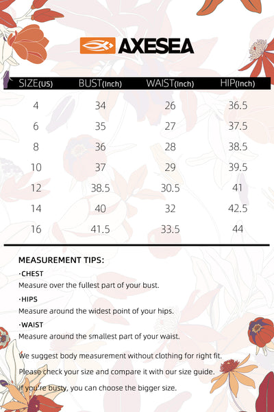 Axesea Women Front Zip Long Sleeve Ruched One Piece Swimsuit