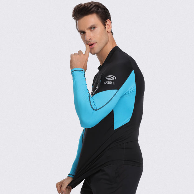 Team Long Sleeve UPF 50 Rash Guard – AXESEA