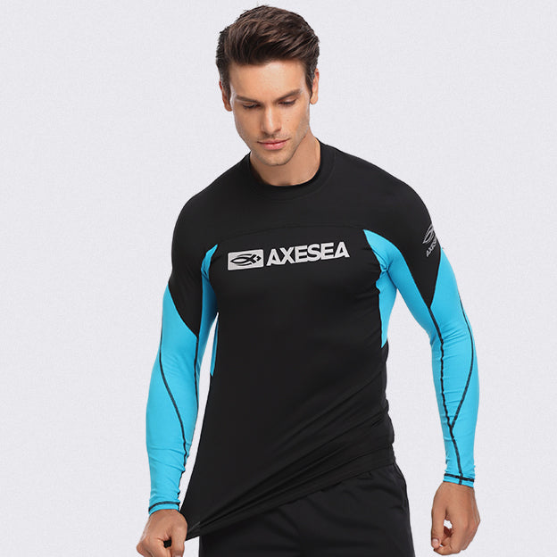 Team Long Sleeve UPF 50 Rash Guard – AXESEA