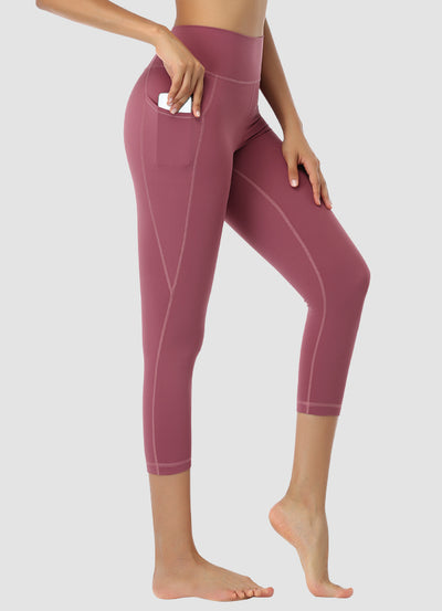 Newborn High Waist Capri Leggings 21” — Rouge