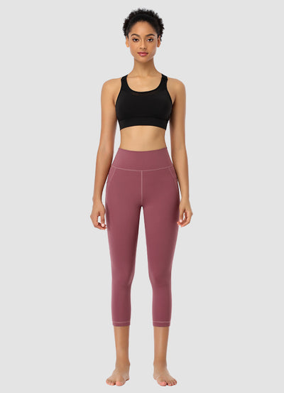 Newborn High Waist Capri Leggings 21” — Rouge