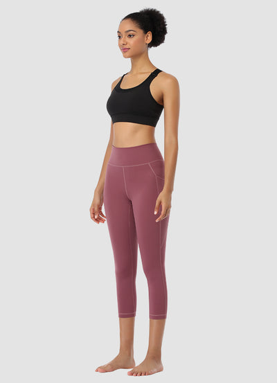 Newborn High Waist Capri Leggings 21” — Rouge